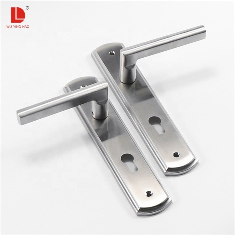 WUYINGHAO Hot sale stainless steel plates handle door locks