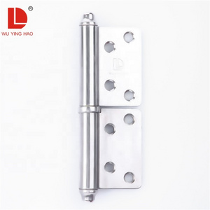 WUYINGHAO Hot sale stainless steel security separable detachable door flag welding hinge for toilet door