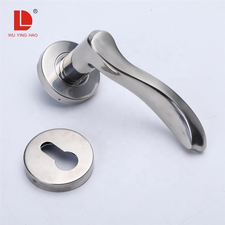 WUYINGHAO Stainless steel door lever lock design door handle for security door lock