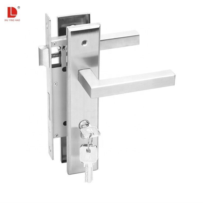 WUYINGHAO High quality front door handles and locks in china with lock