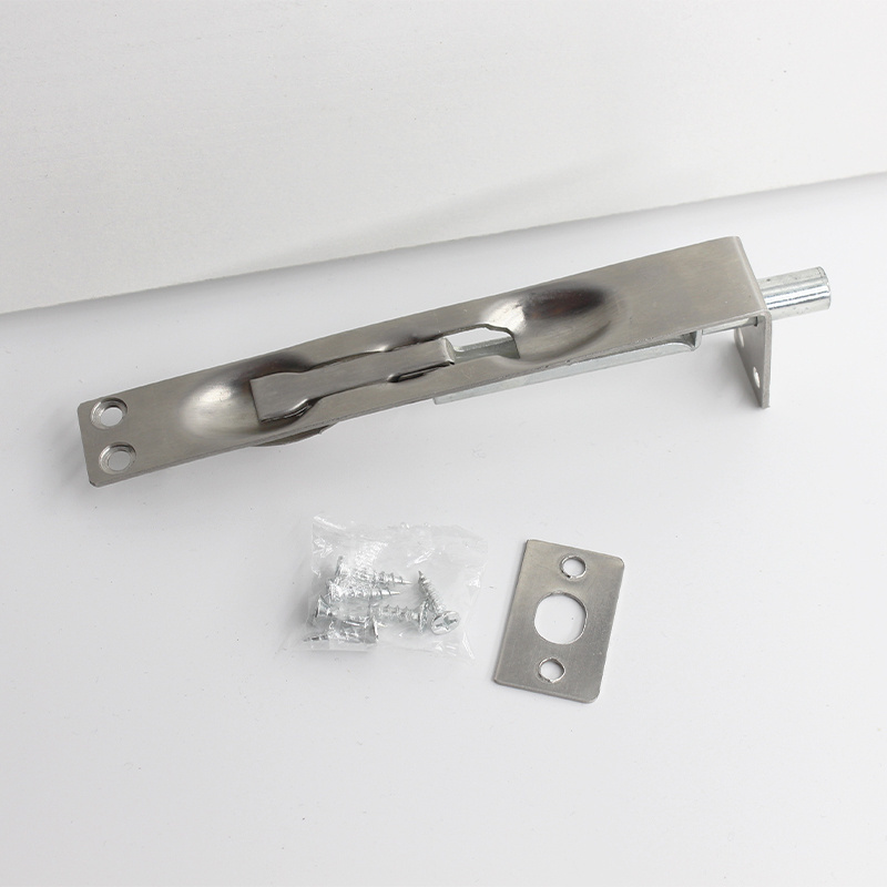 High Quality Linshi Stainless steel concealed hidden flush security door lock bolt flush bolt for door