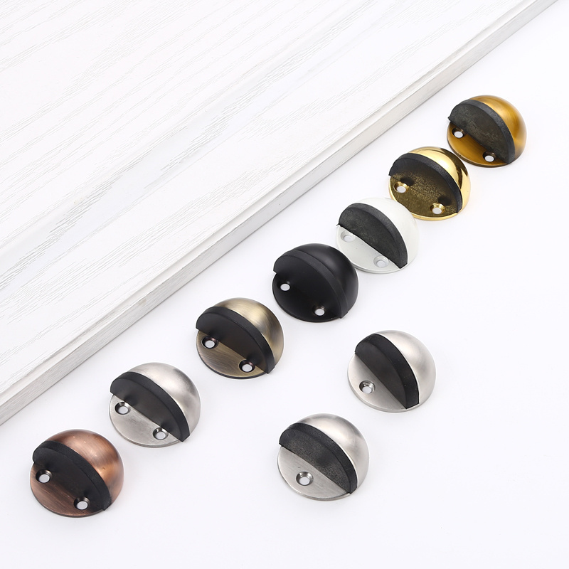 Stainless Steel Door Stops Door Accessories Magnetic Strong Door Stopper For Hotel