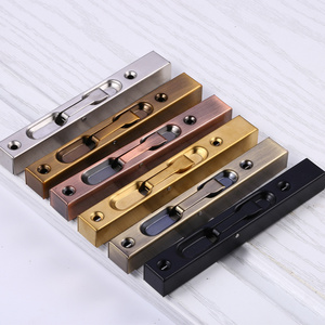 Linshi High quality  stainless steel flush door bolt lock Conceal Insert Flush Sliding Bolt