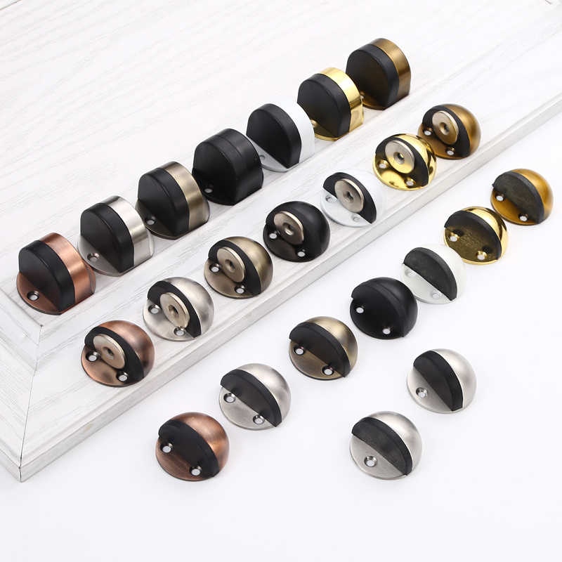 Stainless Steel Door Stops Door Accessories Magnetic Strong Door Stopper For Hotel