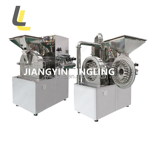 WJT Chinese herbal sugar cane arabic gum turmeric food pulverizer/spice grinder/food powder mill machine