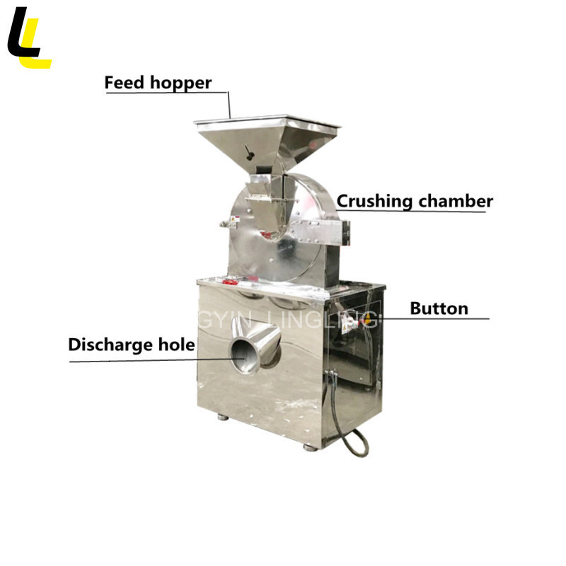 WF herbal leaf chilli sri lanka chili grinder grinding milling machine