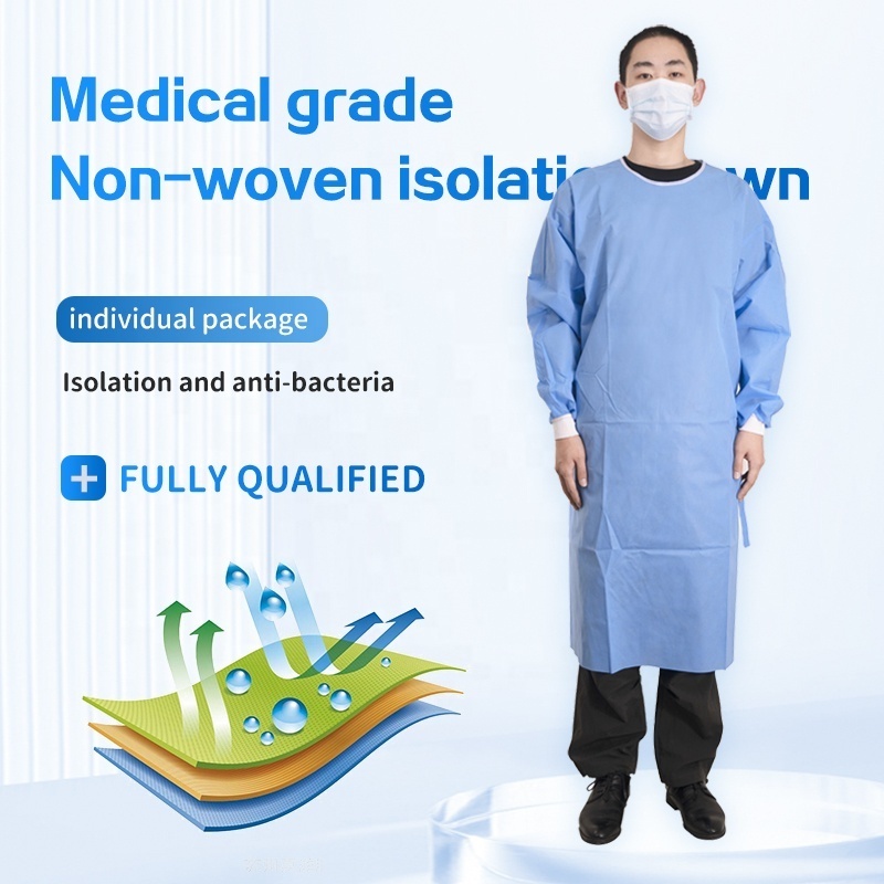 Factory Disposable Hospital Medical Xxxl Sterile Surgical Gown