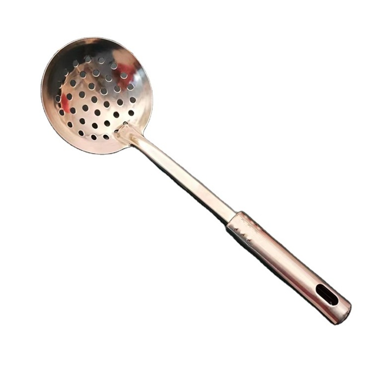 Stainless Steel Kitchen Utensil Cheap  slotted turner ladle skimmer