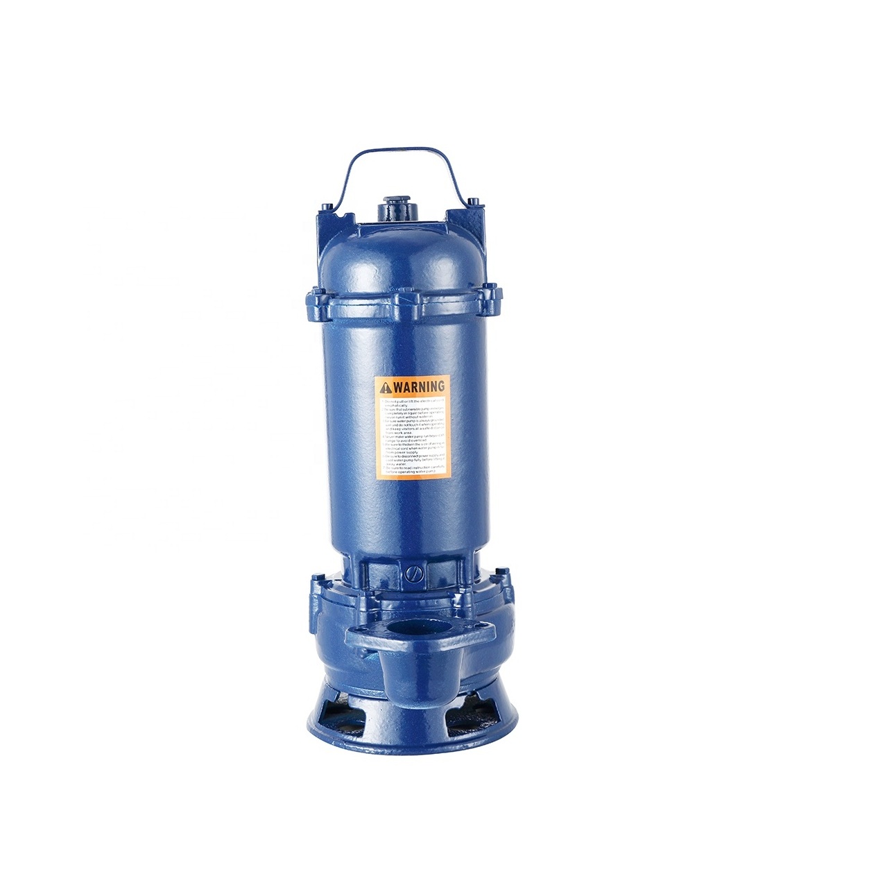 WQD high quality electric centrifugal submersible self-priming sewage water pump