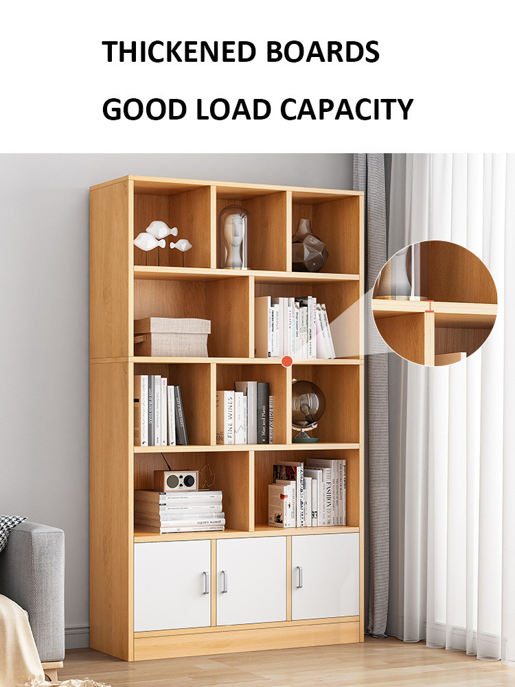 New Design Storage Shelf Display Shelves Open Bookcase Free Standing Book Shelf, Organizing Storage Shelving