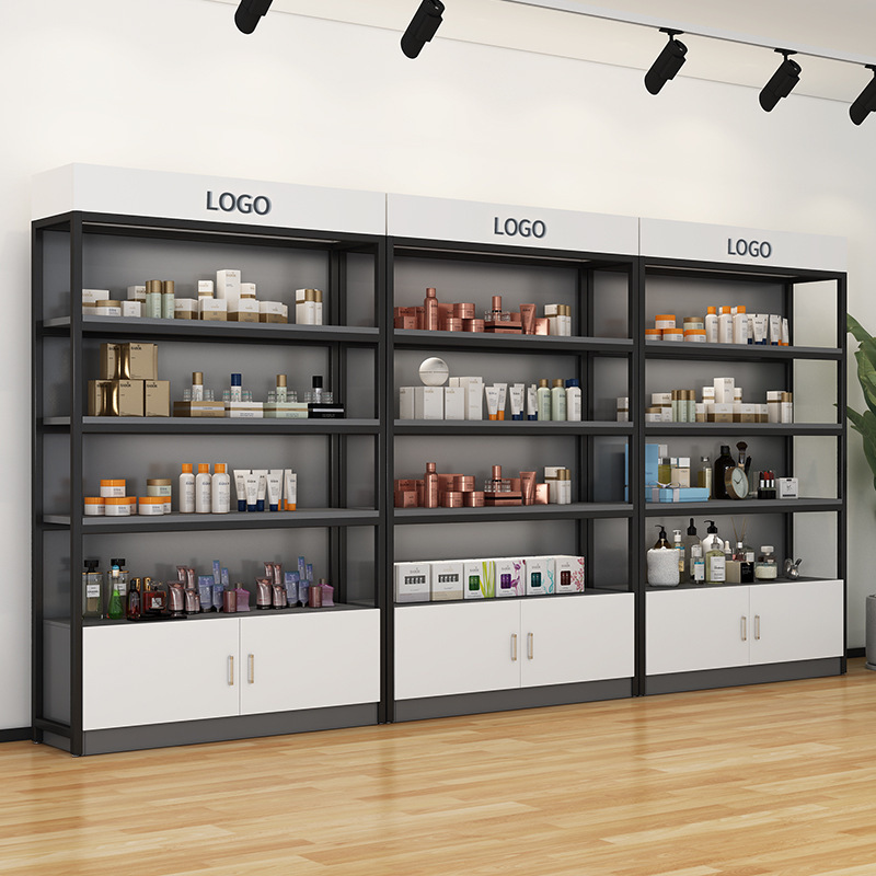 Boutique display cabinets solid supermarket liquor cosmetic display cabinets shelves shelves convenience super store