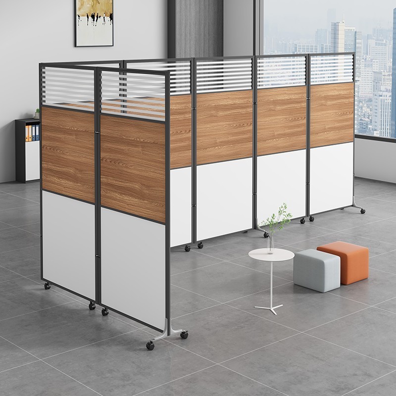 Factory Customized Room Partition Wall Divider Movable Office Wall Partitions Mobile Office Screen Partition