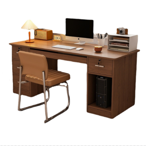 Presidential Study Writing Workstation Wooden Table Computer Desk Office Table For Home Office