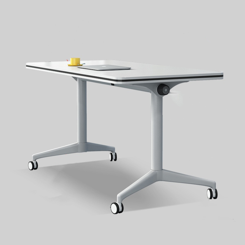 Mobile long office desk educational institutions folding training table classroom table splicing conference table