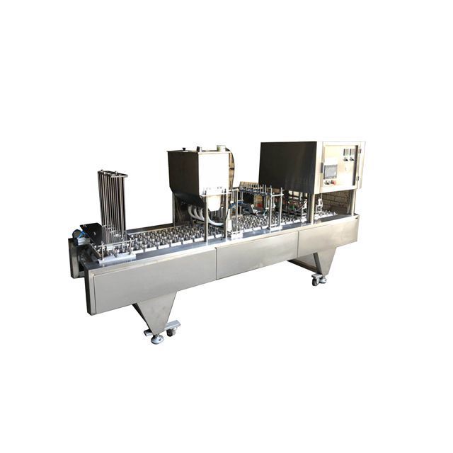 fully automatic filling and sealing machine for yogurt