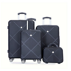 JINYINE Free Sample Pc Luggage With Removable Wheels Zipperless Luggage Polycarbonate Suitcases Luggage 3 Pieces Set