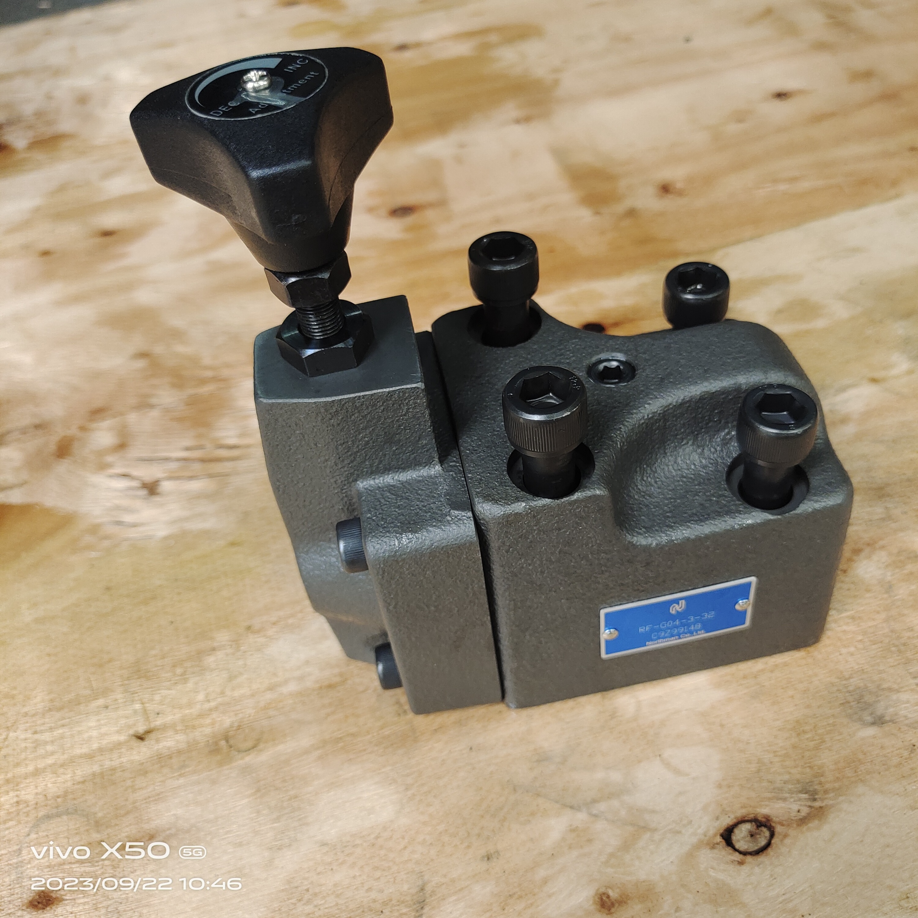 MCA Series MCA-03 MCA-06 MCA-10 Hydraulic Back Pressure Controlled Valves