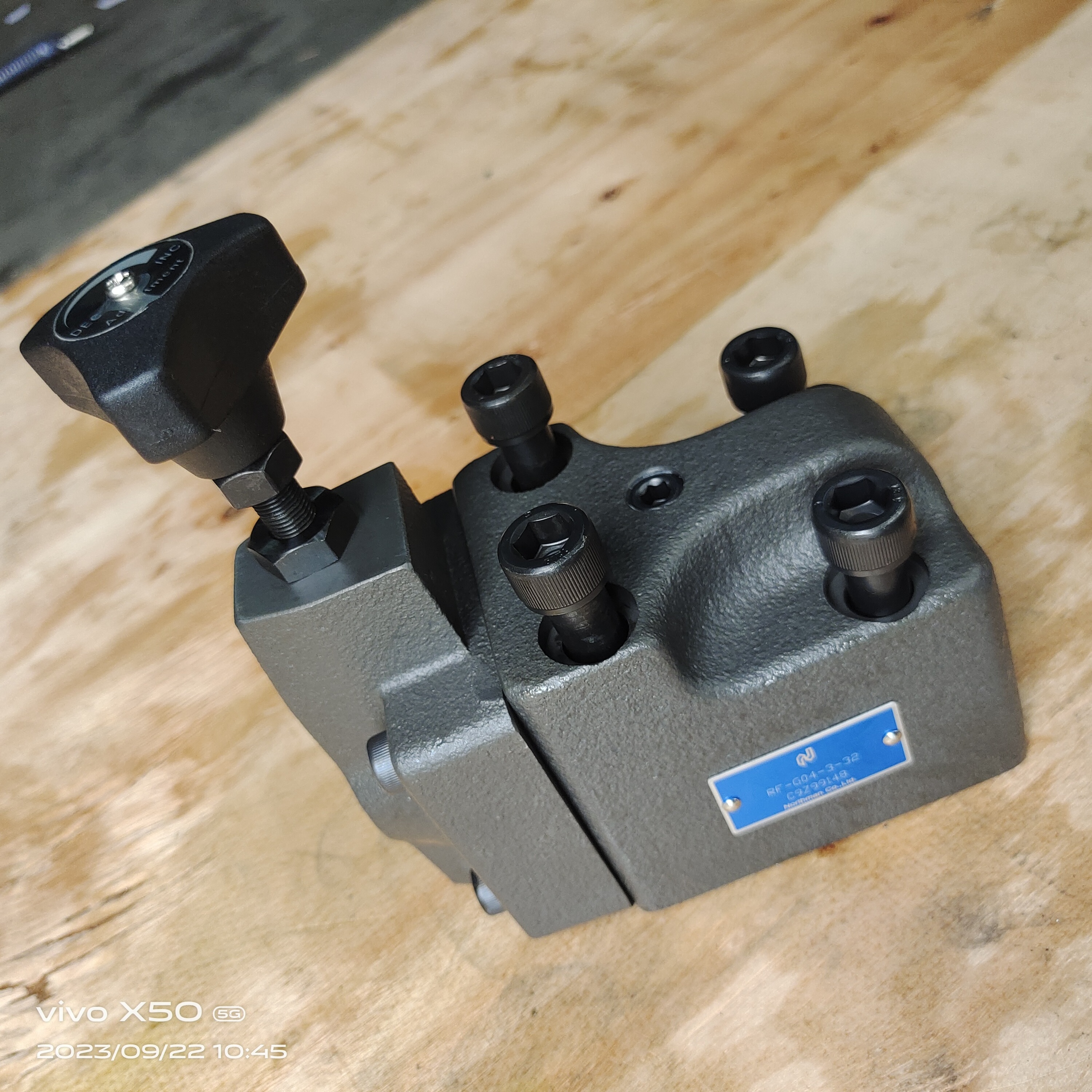 MCA Series MCA-03 MCA-06 MCA-10 Hydraulic Back Pressure Controlled Valves