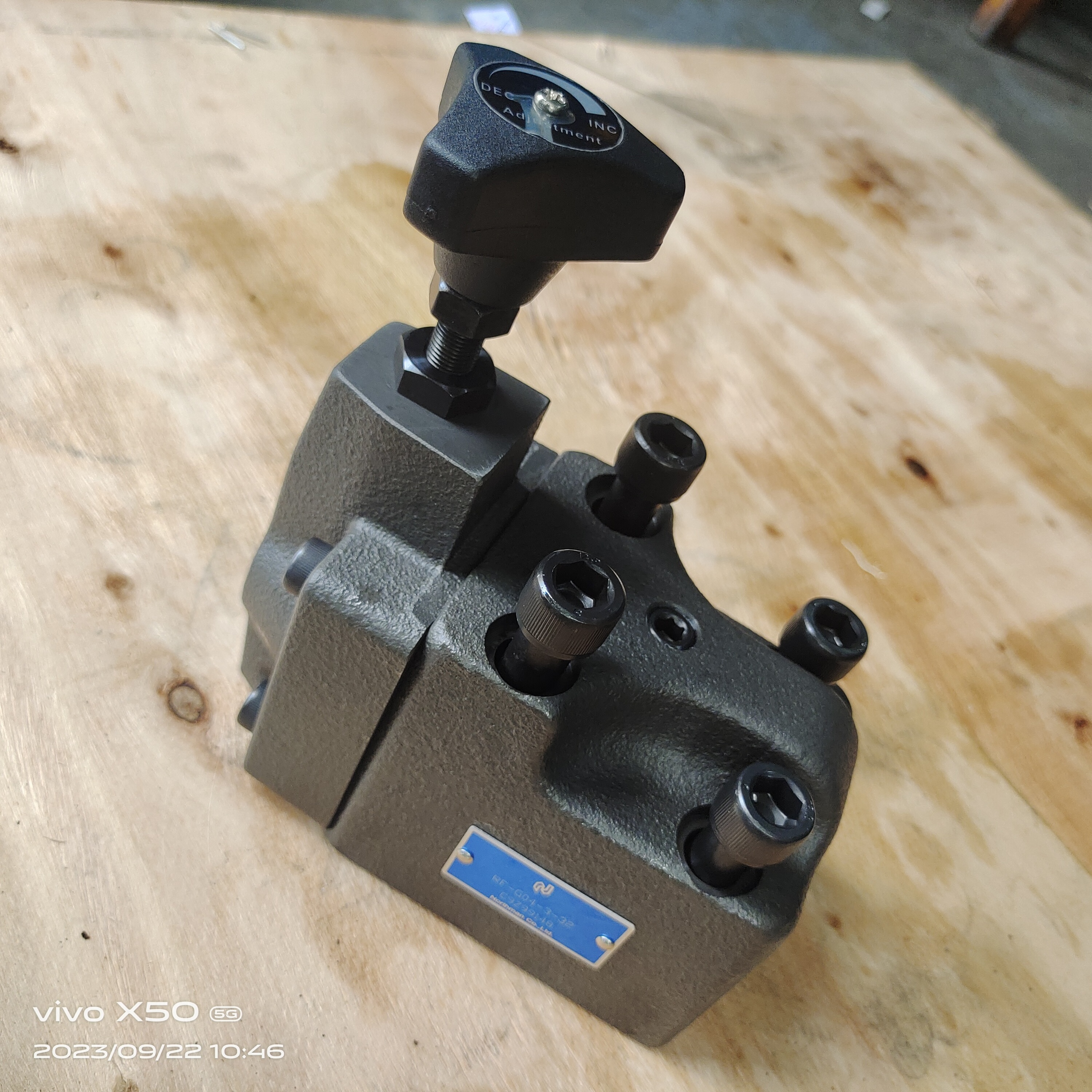 MCA Series MCA-03 MCA-06 MCA-10 Hydraulic Back Pressure Controlled Valves