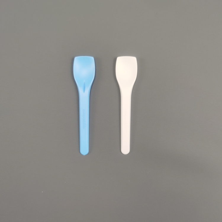 CPLA Disposable hotel restaurant eco friendly biodegradable small ice-cream spoon