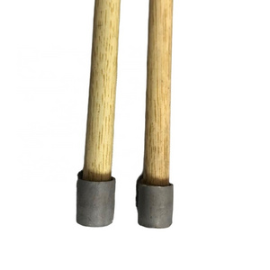 PVC coated steel natural bamboo looking garden stake for plant support