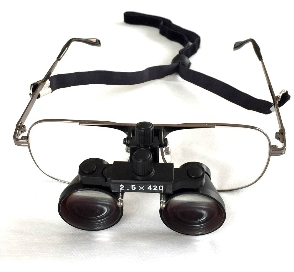 2.5x Medical Surgery Head Wearing Magnifier Magnifying Glass