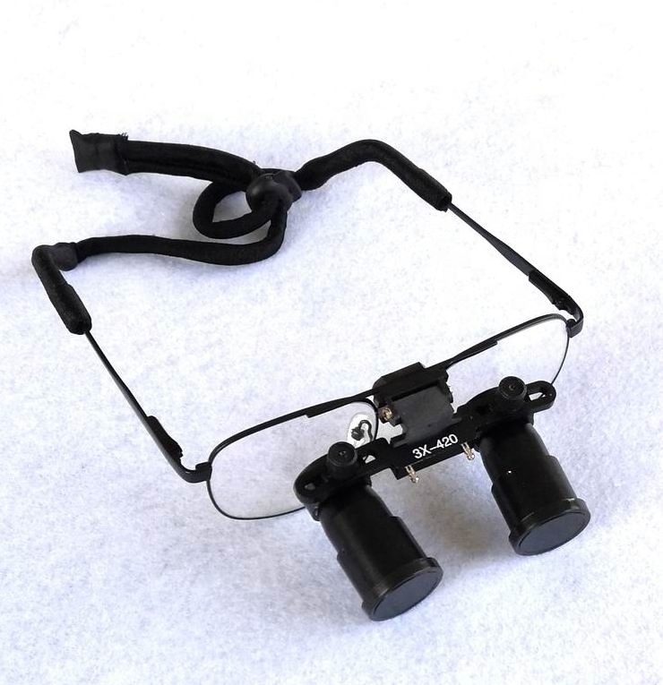 Operating Loupe Adjustable Loupe Dental Flip-up Binocular Magnifier