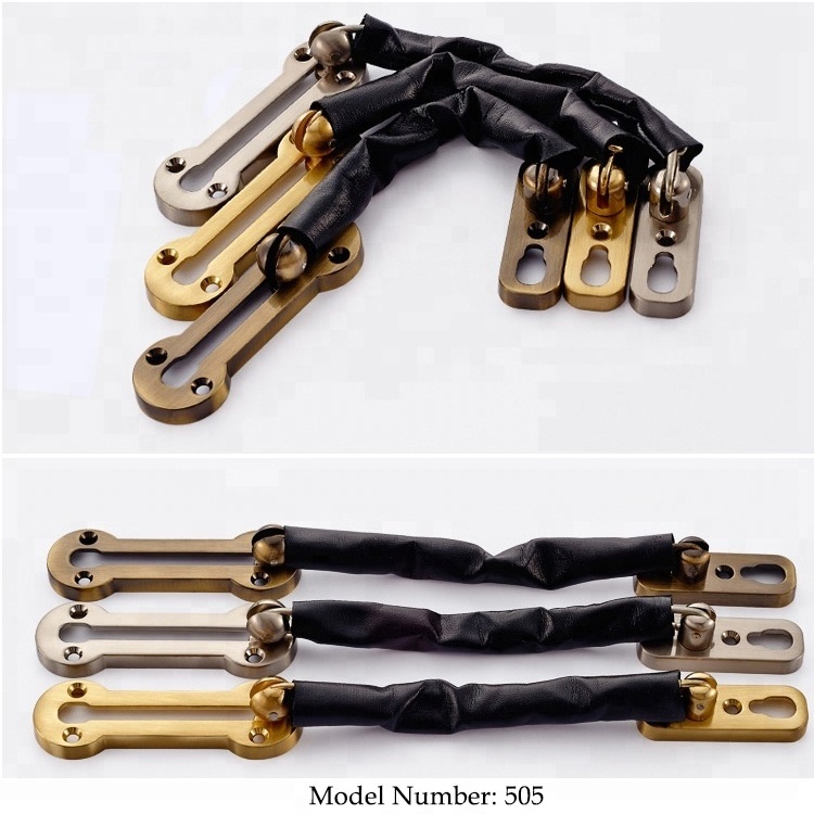 Stainless Steel / Zinc Security Locking Chain Restrictor Front Door Chain