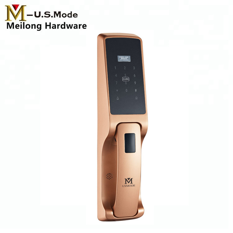 High quality Single Mortise Digital Smart Keyless Fingerprint Door Lock