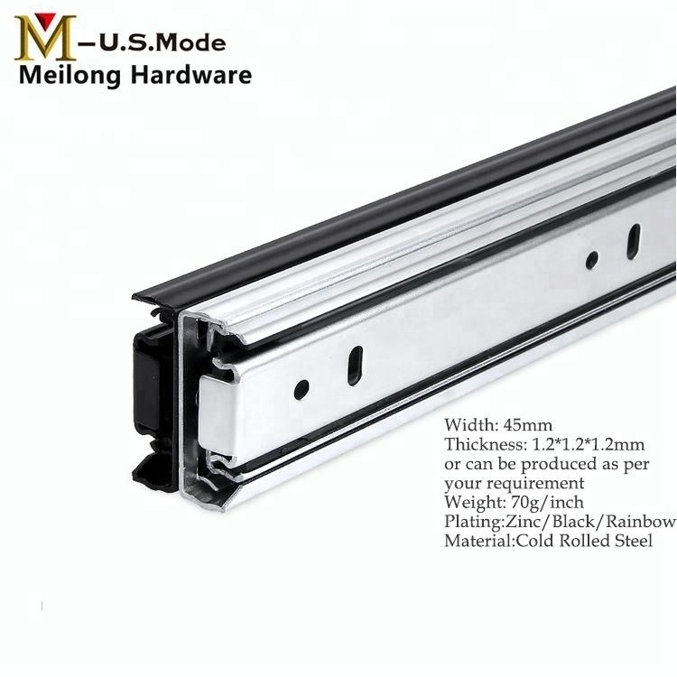 New Premium Kitchen Cabinet Drawer Slide Parts / Drawer Rail / Draw Slide