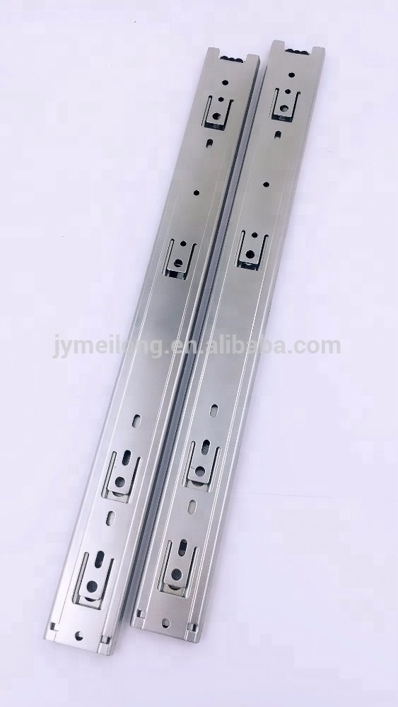 Full Extension Heavy Duty Ball Bearing 45mm Drawer Slides/ Drawer Runners/Telescopic Rails