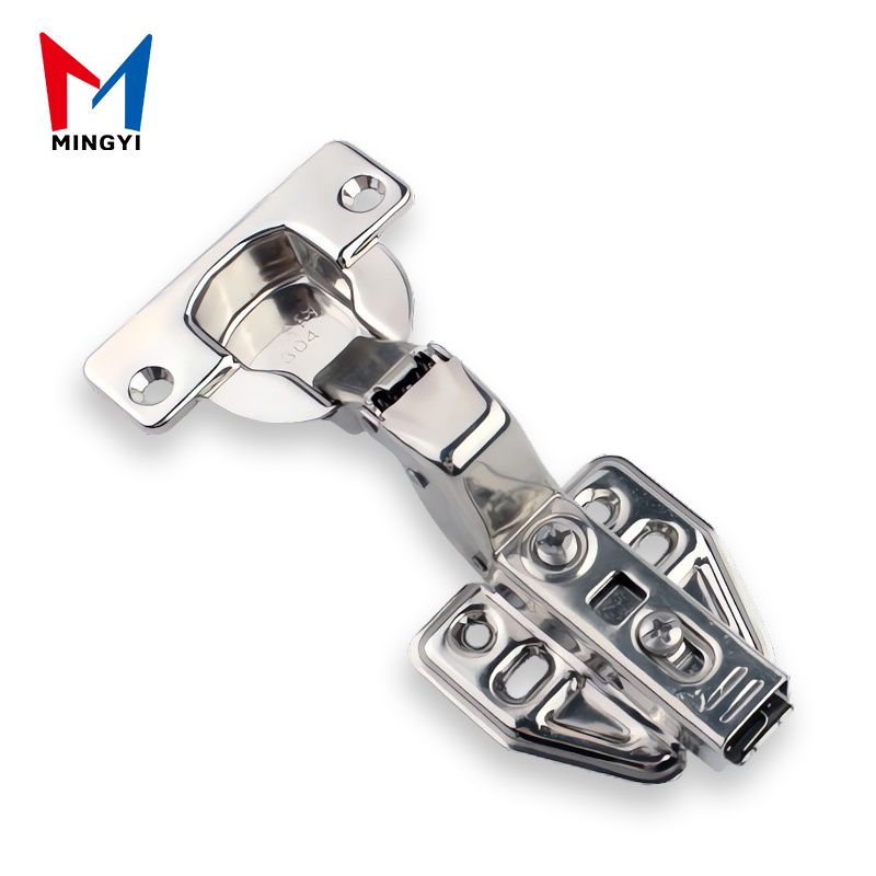 Mingyi Factory 40mm Cup Concealed Cabinet Door Hydraulic Hinge Stainless Steel Bird Clip On Soft Closing Cabinet Hinge