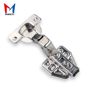 Mingyi Factory 40mm Cup Concealed Cabinet Door Hydraulic Hinge Stainless Steel Bird Clip On Soft Closing Cabinet Hinge