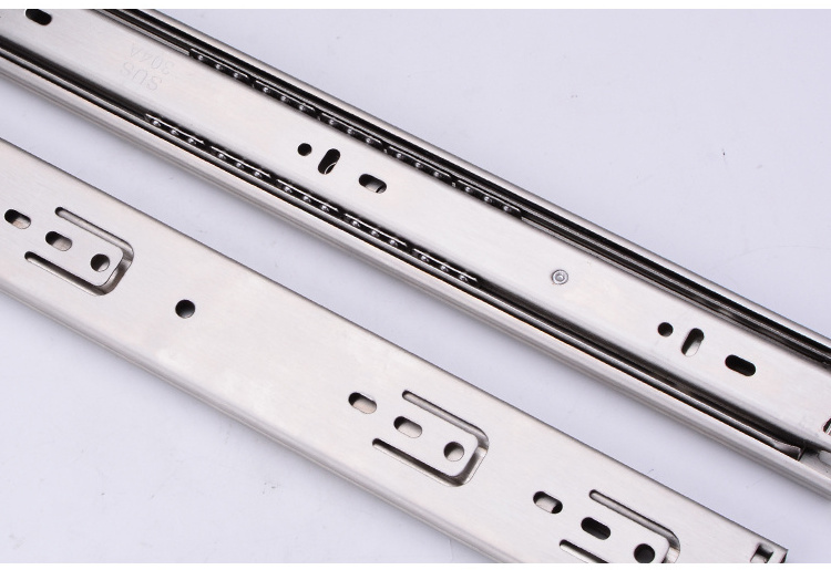 Mingyi factory cheap price SS drawer slide rail for furniture bottom mount drawer slides heavy duty