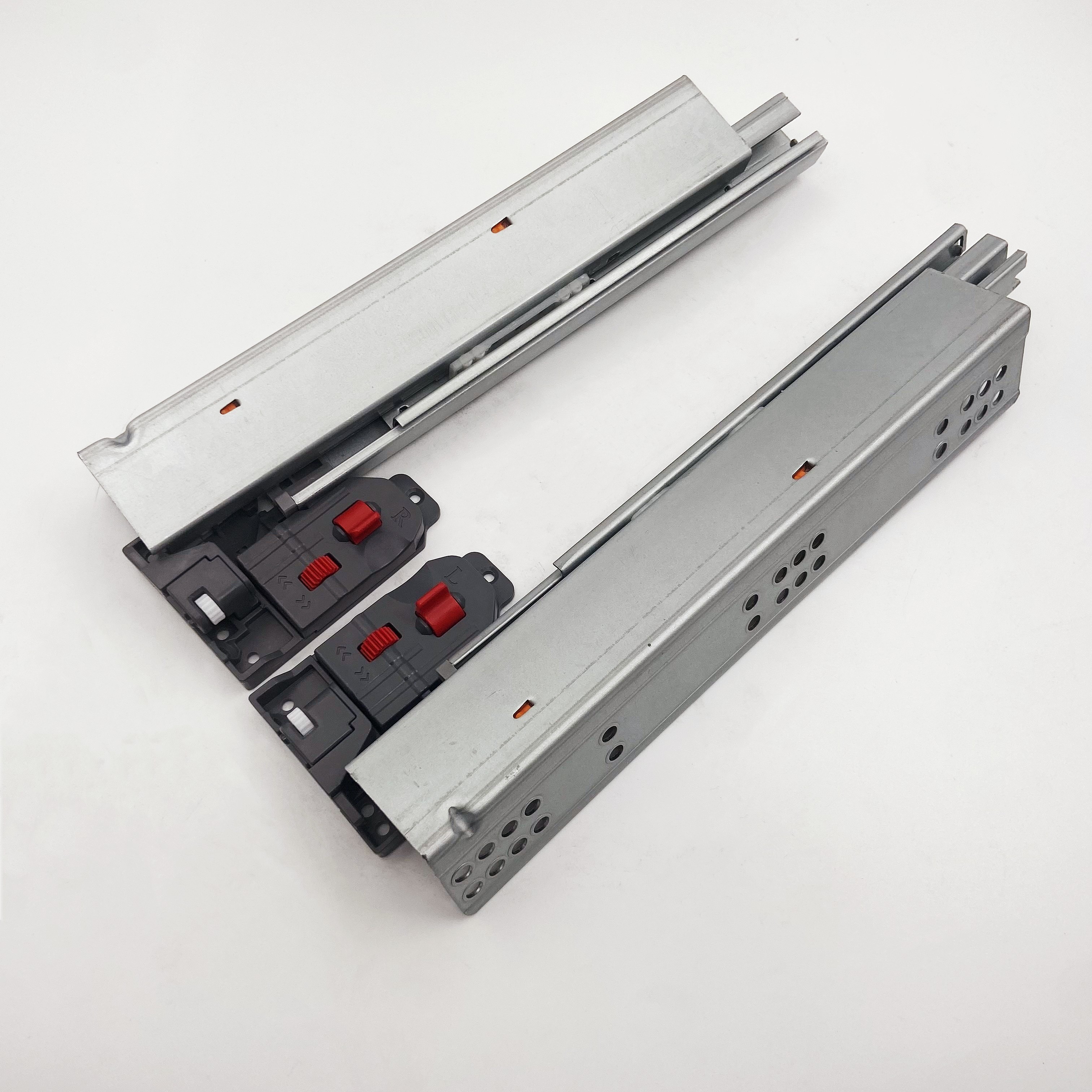 Cheap Price Custom Logo Drawer Slides Telescopic Push To Open Extension Drawer Runner Undermount Drawer Slide