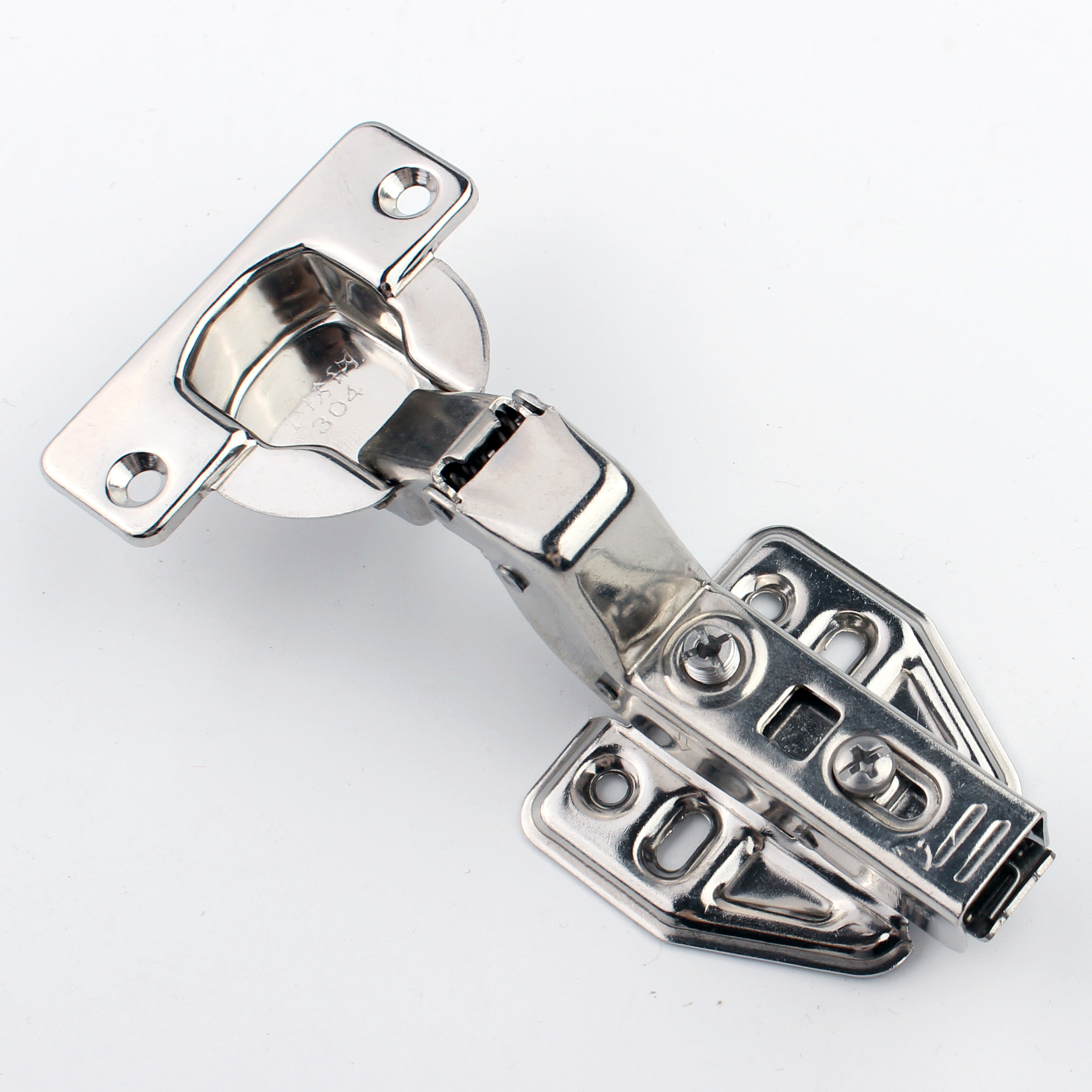 40Mm Cup Thick Door Concealed Cabinet Hinge Stainless Steel Bird Clip On Soft closing Cabinet door Hinge