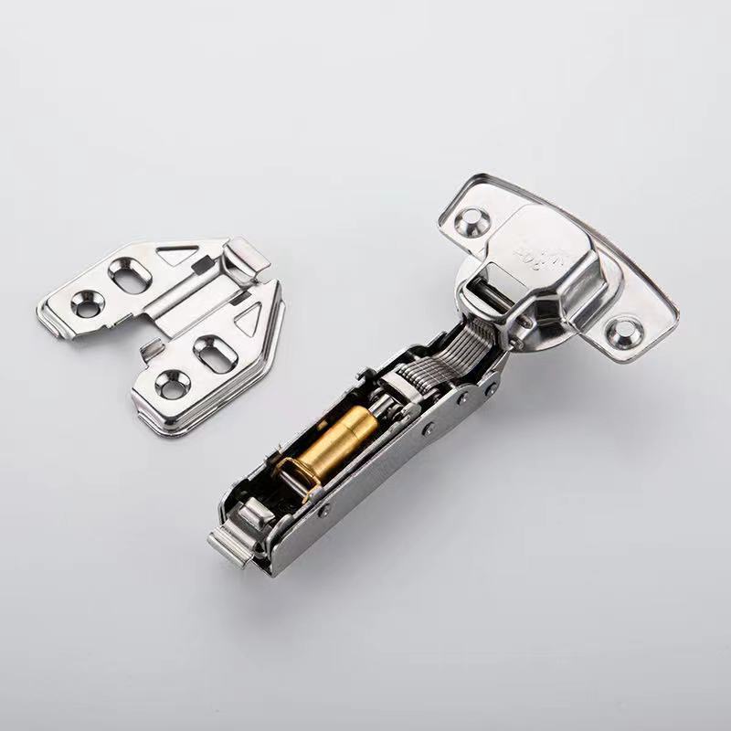 Factory Custom 35mm Stainless Steel Clip On Furniture Hardware Soft Close Hydraulic Cabinet Hinge