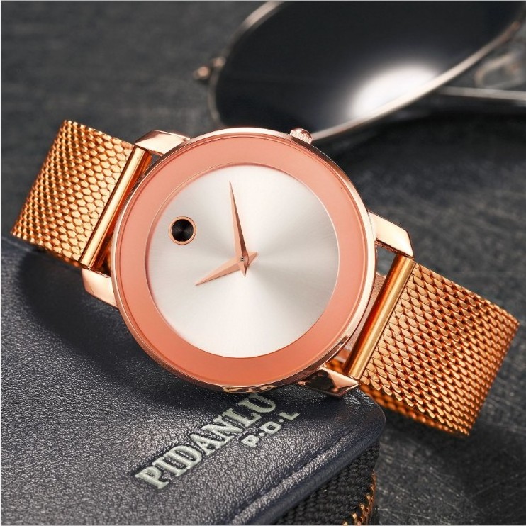 MISS FOX brand luxury gold plated men diamond wrist watches