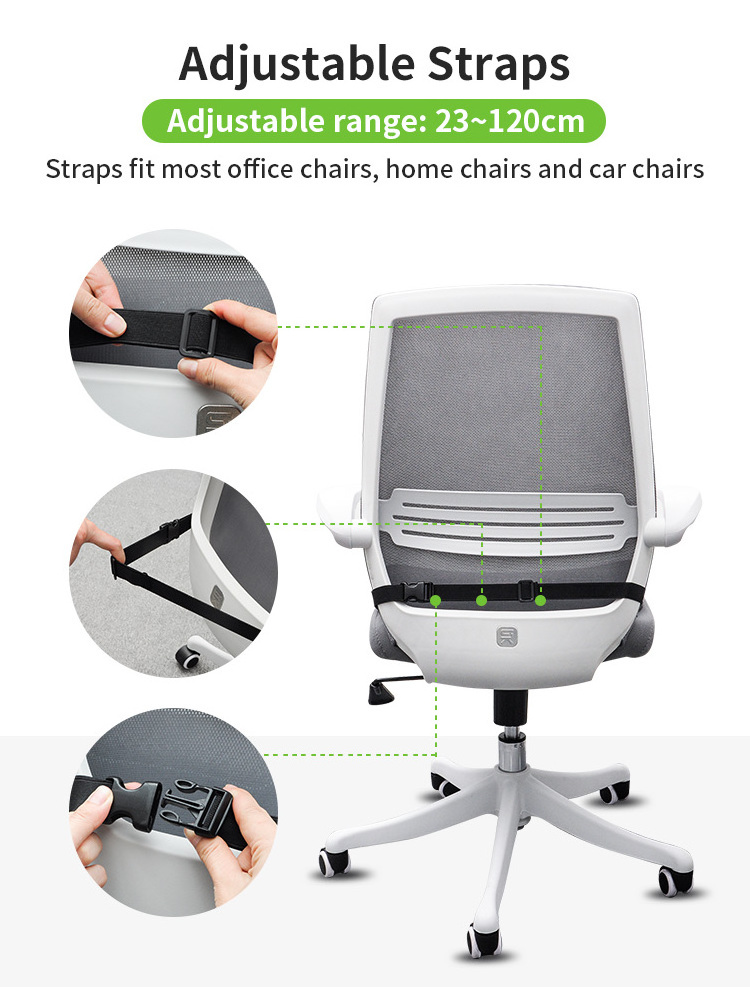 Comfort Zero Gravity Coccyx Orthopedic Office Chair Pad Car Memory Foam Seat Cushion -QFC047