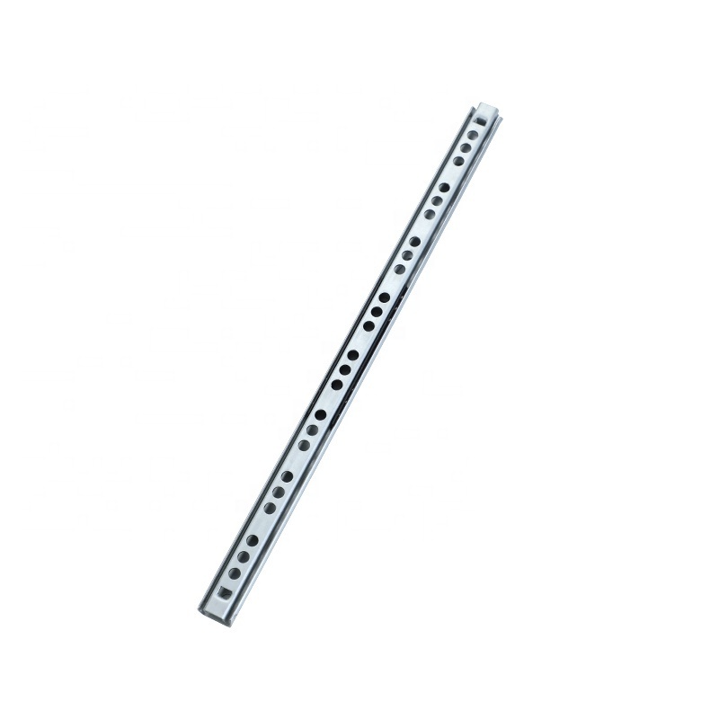 MSY-1702 Jieyang 17mm Heavy Duty Telescopic Drawer Slides Rails Ball Bearing Locking Drawer Slide