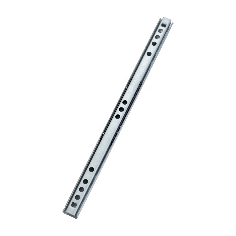 MSY-1702 Jieyang 17mm Heavy Duty Telescopic Drawer Slides Rails Ball Bearing Locking Drawer Slide