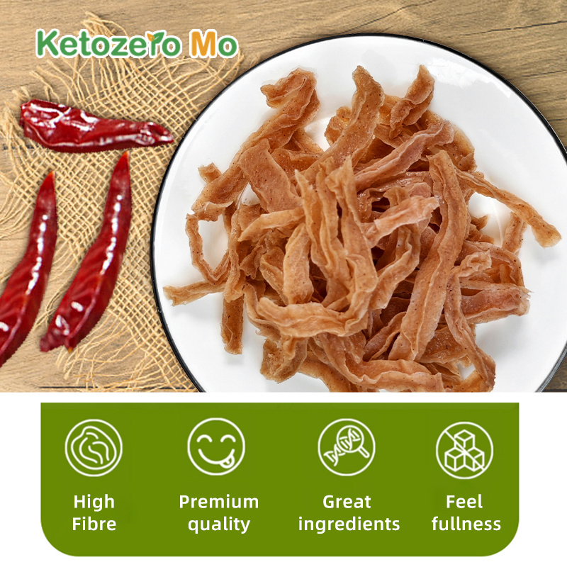 Snack Manufacturers Hot Sale Halal Konnyaku Chips Vegetarian Konjac Pepper Spicy Hunan Latiao