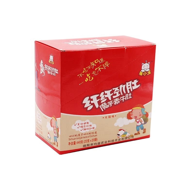 Hotselling Casual Snack Food with Konjac Vegan Food New Favor konjac snacks (hotpot)