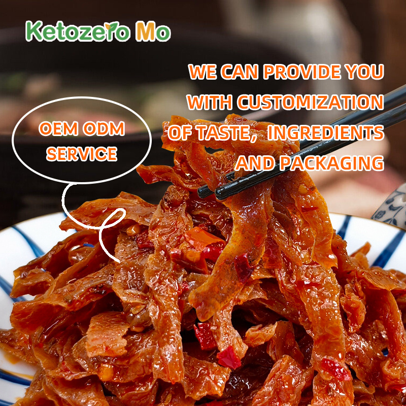 Snack Manufacturers Hot Sale Halal Konnyaku Chips Vegetarian Konjac Pepper Spicy Hunan Latiao