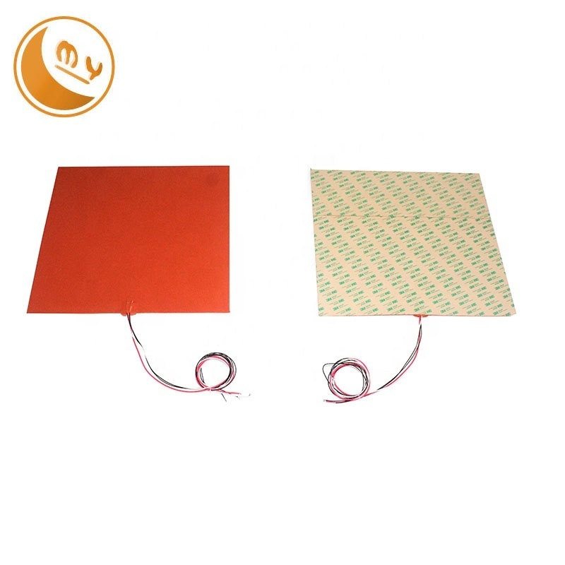 Factory direct sales 120v 5 * 4 inches silicone rubber heaters electric battery heater car engine heating pad