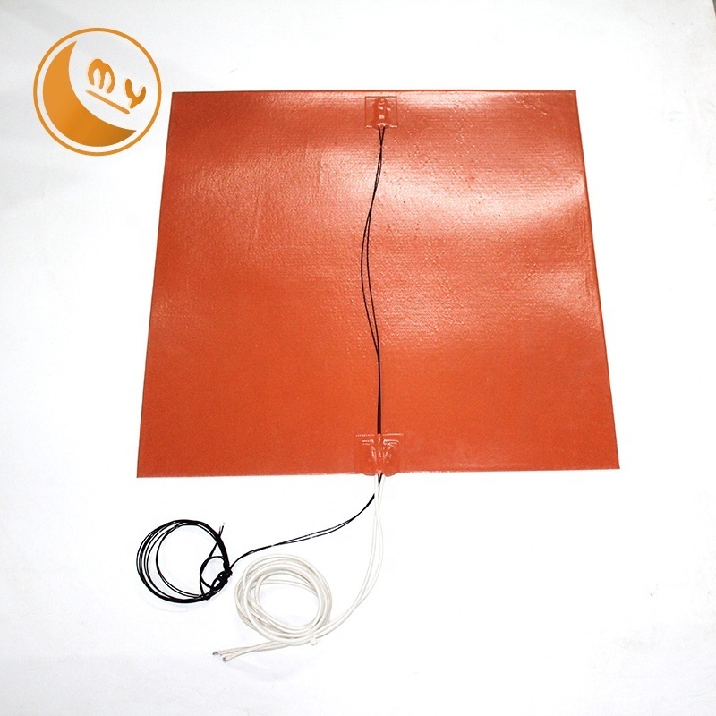 12v solar stock tank heater with plug,silicone rubber electric heating heater and sheet