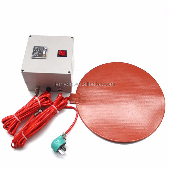 Customized adhesive heat element tape with heating element temperature control