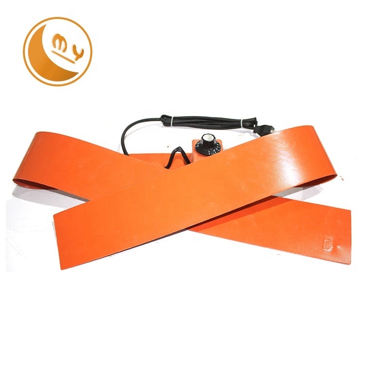 1740*250mm 220v 2000w industrial silicone rubber oil drum tank heater band heater blanket for 200L oil drum