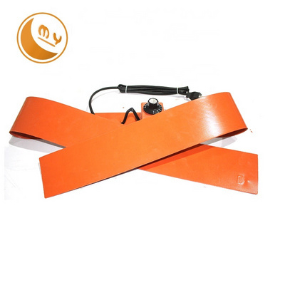 1740*250mm 220v 2000w industrial silicone rubber oil drum tank heater band heater blanket for 200L oil drum