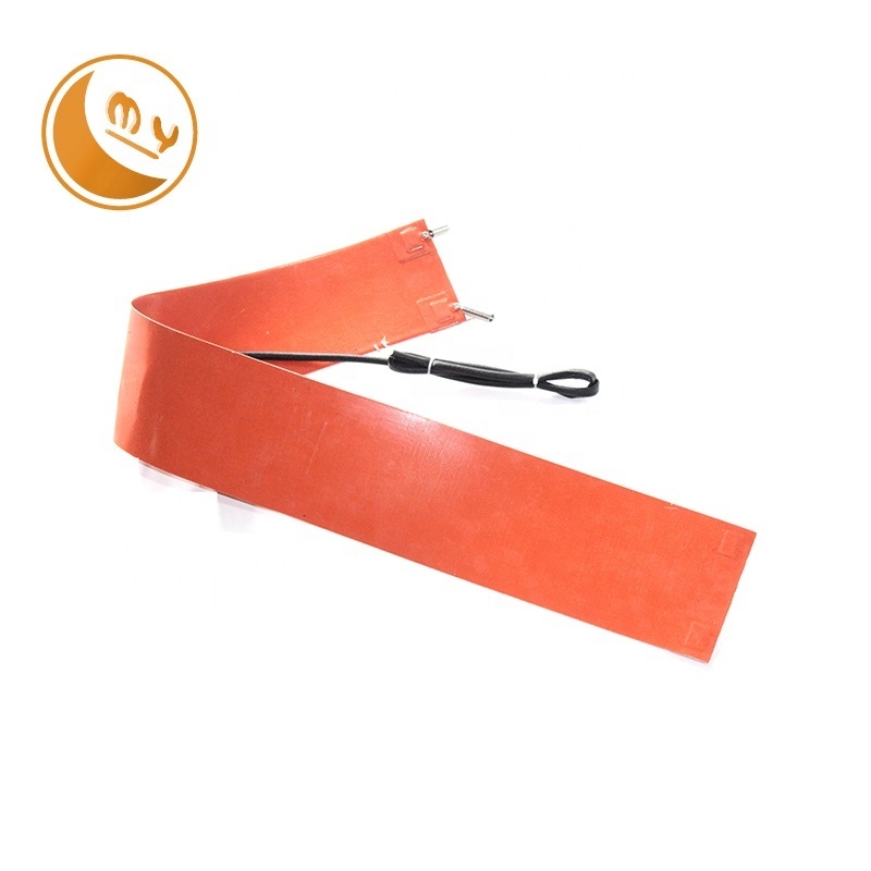 Oil Drum Heater Silicone Rubber Heating Blanket 1740*250mm Customized Silicone Rubber Heater With Temperature Controller